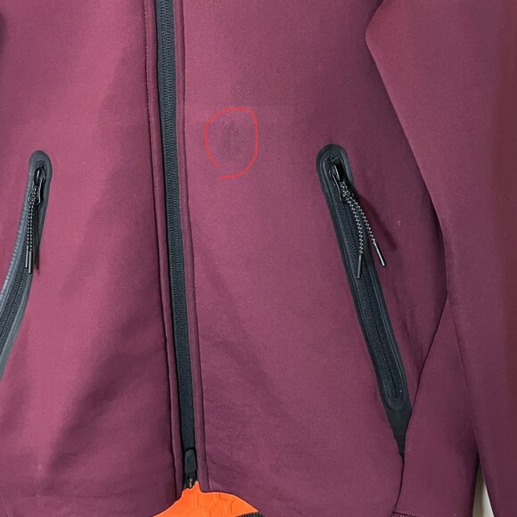 Nike Therma Sphere Max Training Hoodie Jacket - Men's Size M - Dark Red - Picture 2 of 15